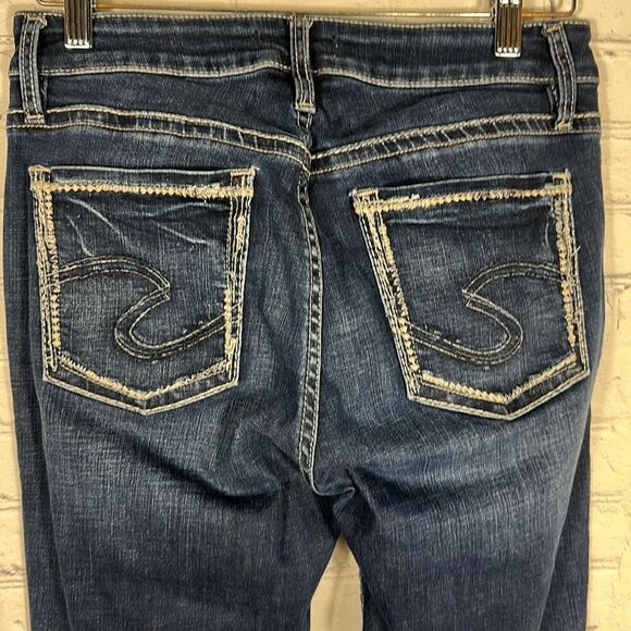 Silver Jeans Co. Women's Avery Slim Boot Jeans size W27 L35 - Picture 3 of 8